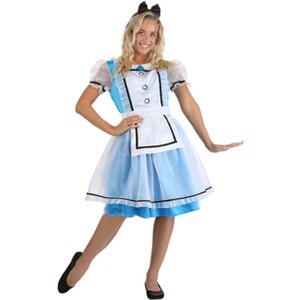 HalloweenCostumes.com Classic Alice Women's Costume Dress | Alice Costumes - 1 of 4