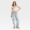 Women's Ruffle Sleeve Smocked Tank Top - Wild Fable™ - 3 of 3