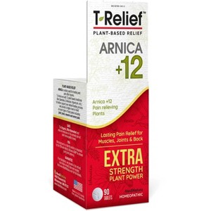 MediNatura T-Relief Arnica +12 Extra Strength Plant Power 90 Chewables - 1 of 1