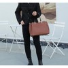 MKF Collection Kane Vegan Leather Women’s Satchel Bag with Wallet by Mia K - 3 of 4