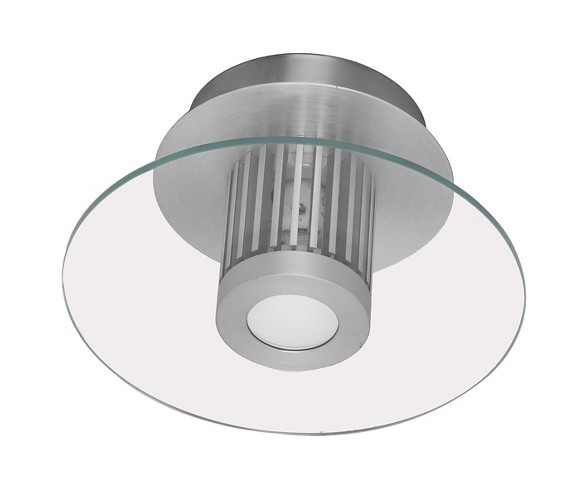 Chiron Wall/Ceiling Light 7" Diameter Aluminum - Eglo