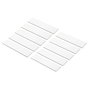 Unique Bargains Laser Printing Personalized Blank Engraving Name Plate 10 Pcs - 1 of 4