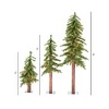 Vickerman Natural Alpine Artificial Christmas Tree Set - 4 of 4