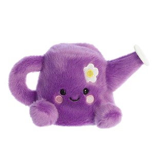 Aurora Mini Flo Watering Can Palm Pals Adorable Stuffed Animal Purple 5" - 1 of 4