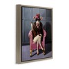 Stupell Industries Trendy Pink Glam Cow Floating Frame Canvas Art - 2 of 4