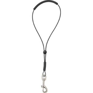 Top Performance Cable Grooming Loop - Ultra-Tough and Durable Loops to Safely Secure Dogs on Tabletops While Grooming, 15", Black - 1 of 2