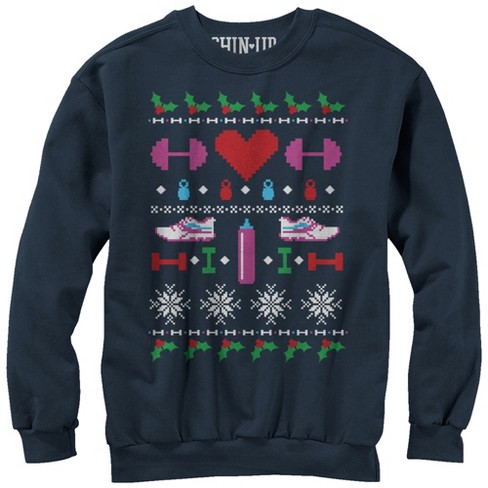 Ugly christmas sweater workout sale