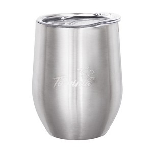 Tirrinia 12oz Stemless Insulated Tumbler with Lid, Single Stainless Steel Double Walled Metal Reusable Tumbler - 1 of 4