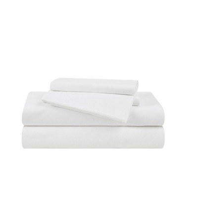 Badgley Mischka Twin 3pc 300TC Tencel Sheet Set Griege