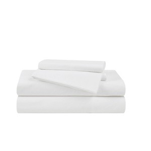 Badgley Mischka Twin 3pc 300TC Tencel Sheet Set Griege - 1 of 1