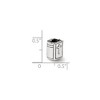 Black Bow Jewelry Sterling Silver Bible Bead Charm - 3 of 4