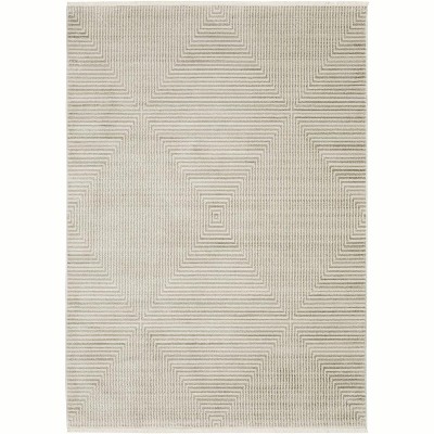 Oriental Weavers Bauer 4150E Beige/ Ivory Indoor Area Rug - 6'7" x 9'6"