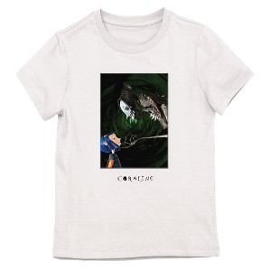 Coraline Other Mother and Coraline Jones Youth Girl White Short Sleeve Tee - 1 of 2