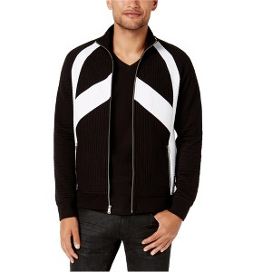 I.N.C International Concepts Mens Pieced Quilted Jacket, Black, Large - 1 of 1
