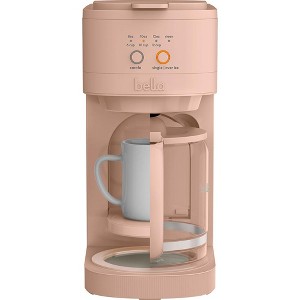 Bella VersaBrew 2-in1 Coffee Maker 60oz Tank - Blossom - 1 of 4
