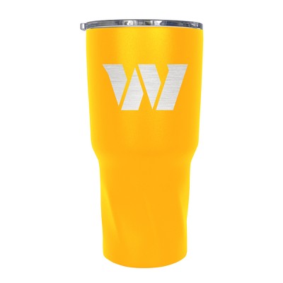 NFL Washington Commanders 30oz Twist Travel Tumbler - Yellow