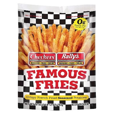 Checkers Frozen Crispy Frozen Seasoned Fries - 28oz