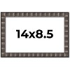 PosterPalooza | Photo Size Deco Black Picture Frame - UV Acrylic, Foam Board Backing, Hanging Hardware - 2 of 4