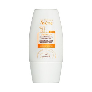 Avène Solaire UV Mineral Multi-Defense Face Fluid Sunscreen - SPF 50 - 1.7 fl oz - 1 of 4