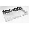 Jiallo  Rectangular tray with mirror, 19x11.5" - 3 of 4