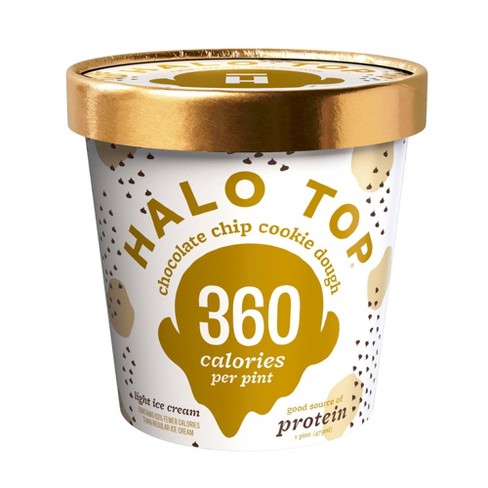 Halo Top Chocolate Chip Frozen Cookie Dough - 1pt - image 1 of 2