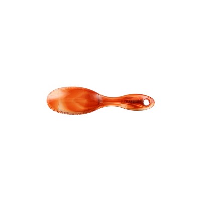 Bass Pet Brushes Style & Detangle Pet Brush with 100% Premium Alloy Pin High Polish Acrylic Handle Small Oval