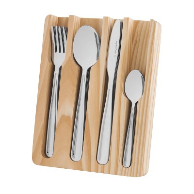 BergHOFF Essentials Sereno 25Pc Stainless Steel Flatware Set