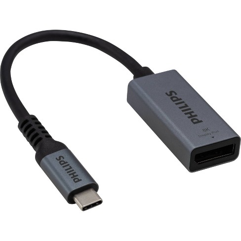 USB C to Dual DisplayPort 8K MST Adapter