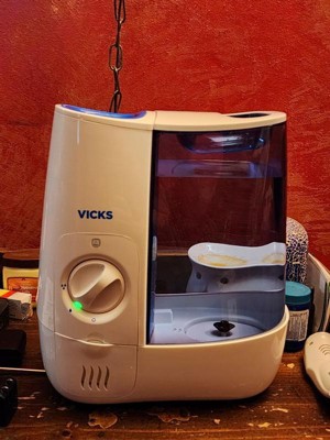 Vicks Warm Moisture Humidifier - White/blue : Target