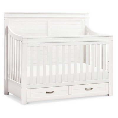 Namesake Wesley Farmhouse 4 in 1 Convertible Crib Heirloom White Target