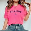Simply Sage Market Women's Seaside Anchor Short Sleeve Garment Dyed Tee - 2 of 2