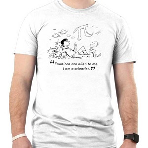 Eaglemoss Star Trek "Emotions" White T-Shirt - 1 of 3