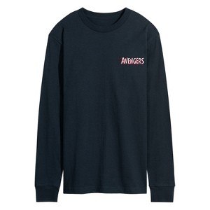 Men's - Marvel - Avengers Cast Long Sleeve Graphic T-Shirt - 1 of 4
