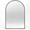 20x30 INCH Arch Bathroom Mirror, Wall Mounted Vanity Metal Frame Mirror for Bedroom, Entryway, Living Room - 4 of 4