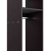 Chery Life 63" Tall Wardrove with Mirror, Three Shelves, Casters and Hanging Rod, Armoire, Bedroom Clothes Storage - 4 of 4