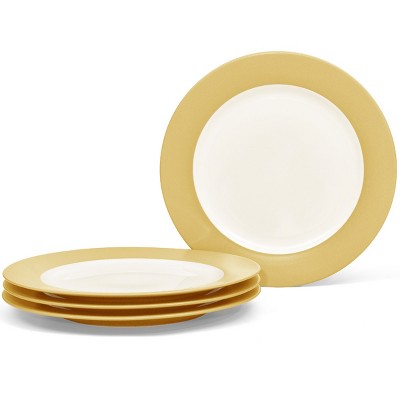 Noritake Colorwave Set of 4 Rim Dinner Plates