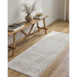 Hauteloom Allard Gray Washable Area Rug - 1 of 4