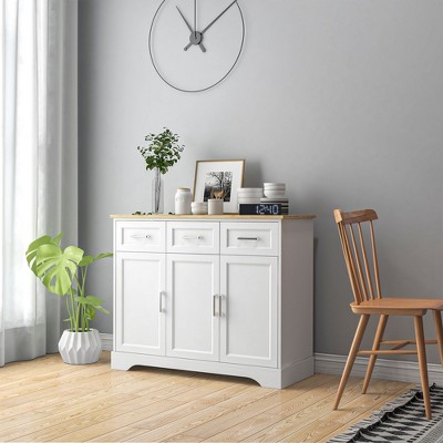 HOMCOM Modern Kitchen Sideboard Buffet Cabinet with Philippines | Ubuy
