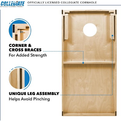 NCAA South Carolina Gamecocks 2'x3' Wood Cornhole Set