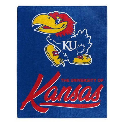NCAA Signature Kansas Jayhawks 50 x 60 Raschel Throw Blanket