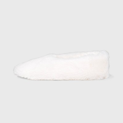 target faux fur slippers