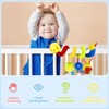 Itopfox Spiral Car Seat & Stroller Activity Toy - Soft Hanging Sensory Toys for Babies 0-12 Months with Ringing Bell & Music - 2 of 4