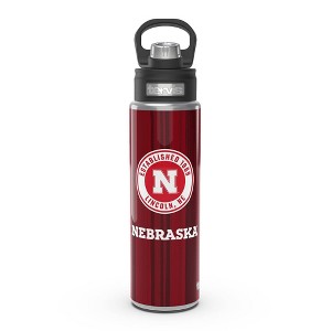 NCAA Nebraska Cornhuskers 24oz All In Wide Mouth Water Bottle - 1 of 3