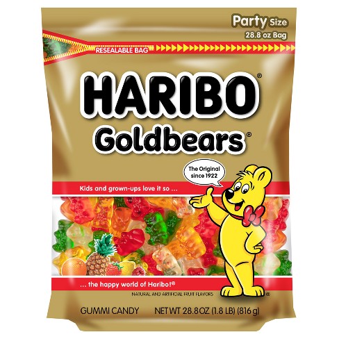 Haribo Gold-Bears Gummi Candy, 5-Pound Bag