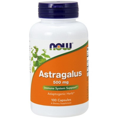 Astragalus 500mg by Now Foods  -  100 Capsule