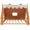 Twin/Full Size House Bed Platform Bed Frame for Kid with Tent & Light - ModernLuxe - 4 of 4