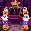 Joyfy 8 FT Halloween Inflatables Outdoor Decoration, Inflatable Pumpkin Archway with Build-in LEDs for Halloween Indoor Outdoor Yard Lawn Decoration - 4 of 4