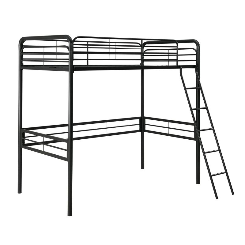 DHP Tommy Twin Metal Loft Bed, 1 of 5