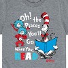 Boys' - Dr. Seuss - Oh! Places You'll Go When You Read Short Sleeve Graphic T-Shirt - 2 of 4