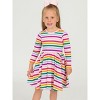 RuffleButts Baby Girls Long Sleeve Twirl Dress - 3 of 4